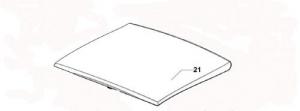 395116P Fisher Paykel Dryer Lid