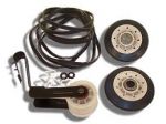4392065 Genuine Whirlpool Dryer Drum Rollers Belt Idler Rebuild Kit