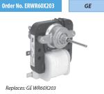 ERWR60X203 Refrigerator Evaporator Fan Motor GE WR60X203